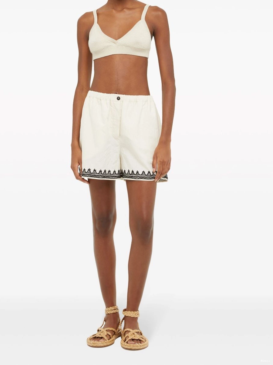Cheap cotton-blend shorts Alanui Akasha Women 0329